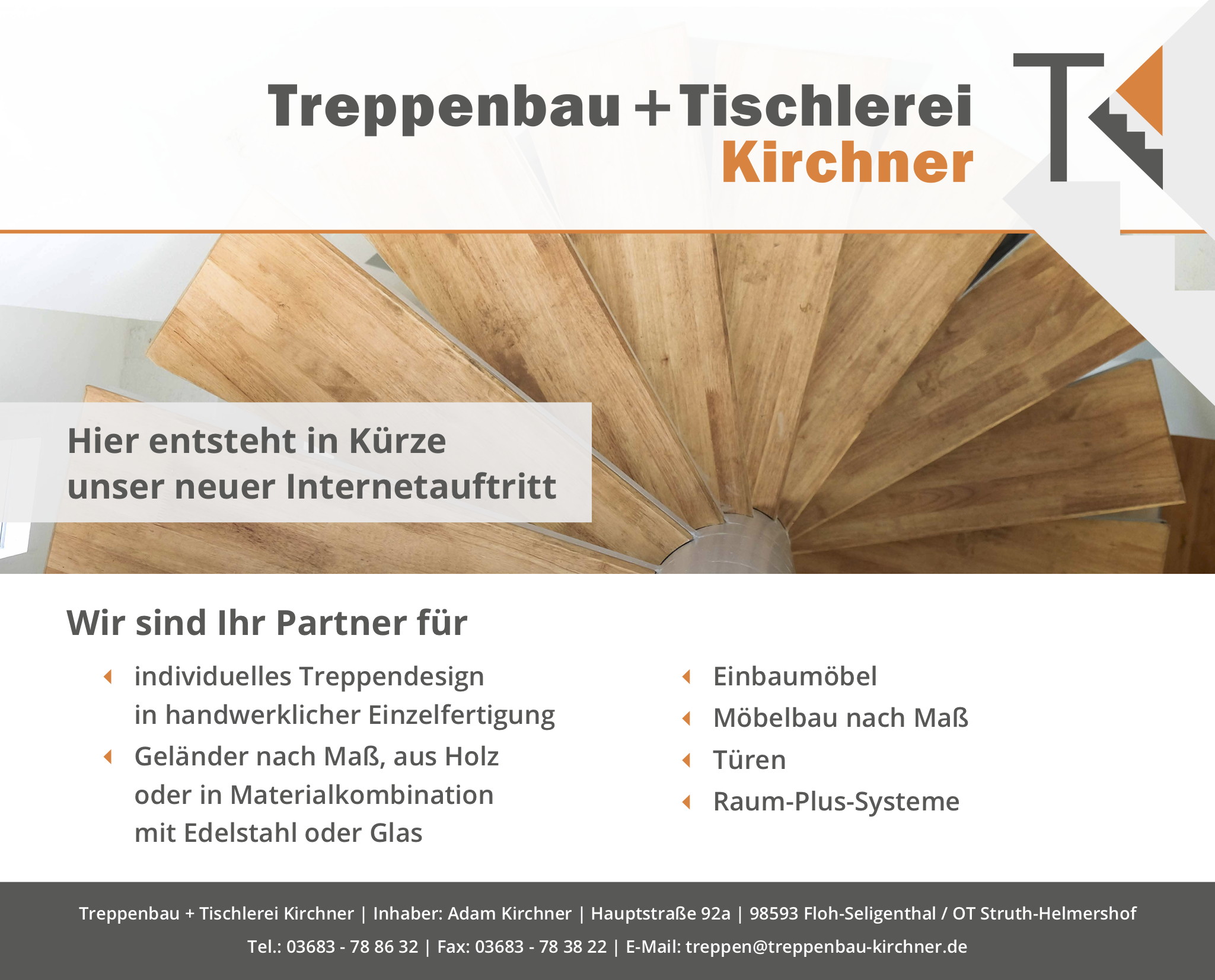 Treppenbau + Tischlerei Kirchner